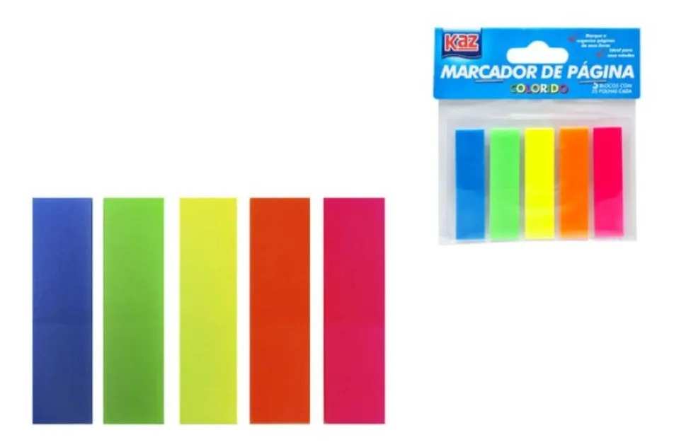 ADESIVO MARCA PAGINA KAZ 4301